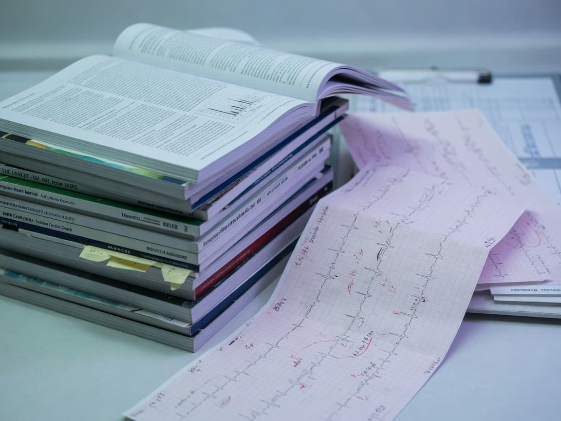 W literaturze medycznej „ostrożność” ma często kształt krzywej EKG — nie paragrafu marketingowego.