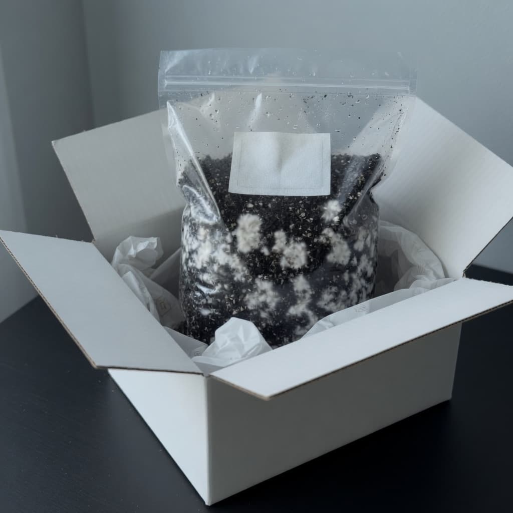 Jack Frost — otwarty kit, biały mailer i worek