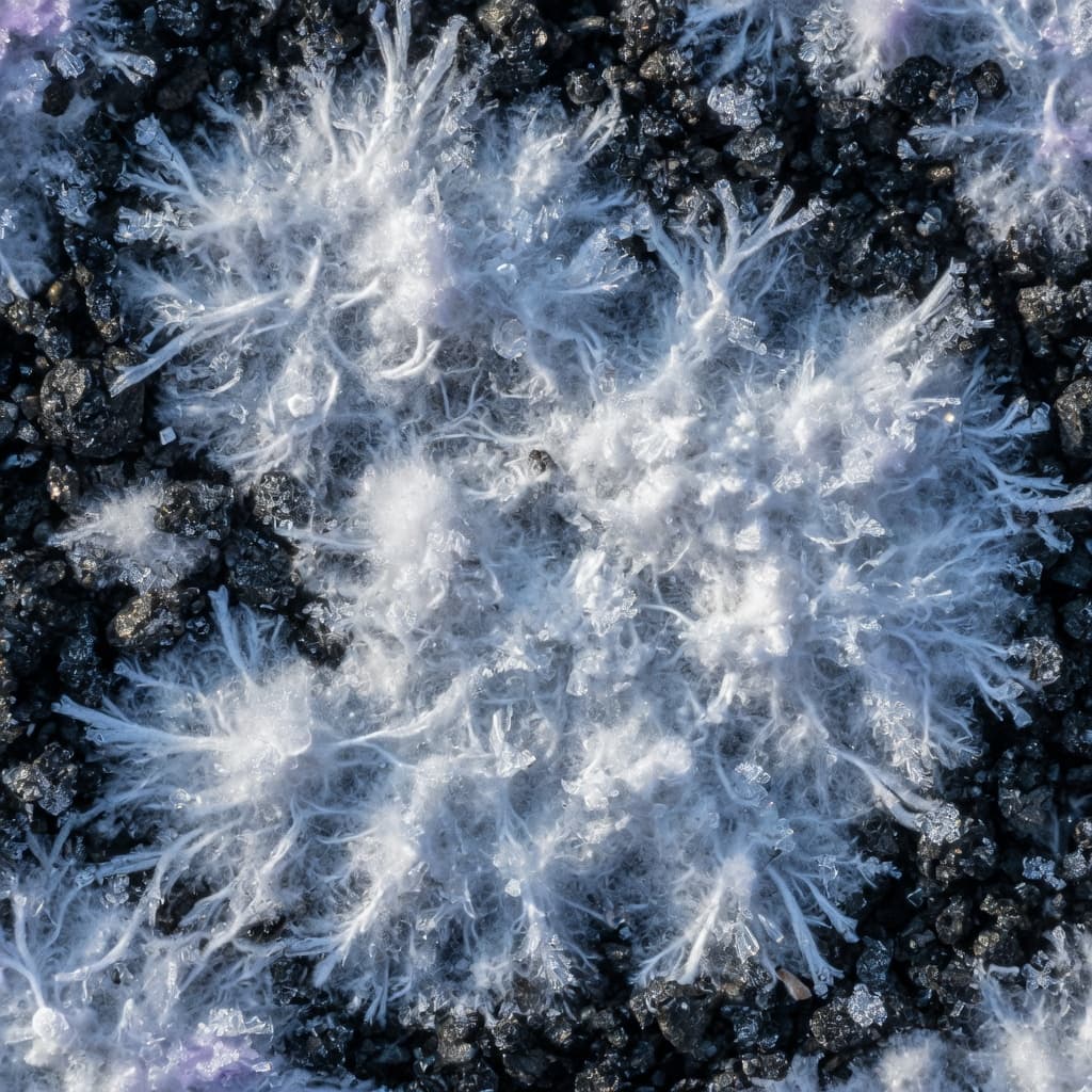 Yeti — makro grzybni